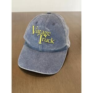 Vintage Cobra Vintage Truck Snapback Hat Cap One Size Denim Blue